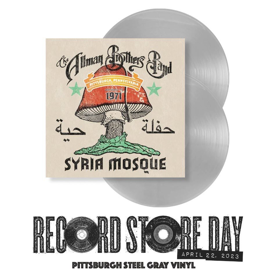 Allman Brothers Band Exclusive Record Store Day Release Out 4/22